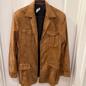 Faux Suede Jacket